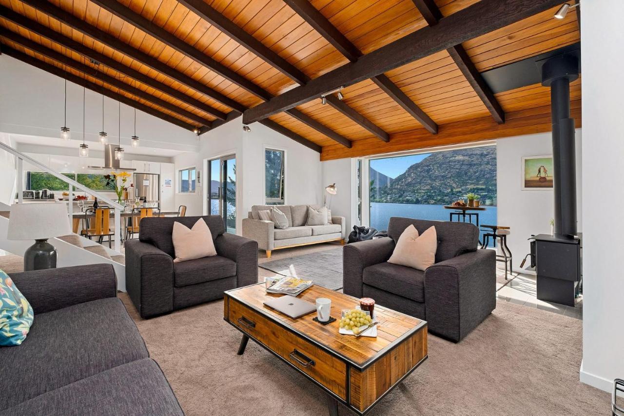 Queenstown Lakefront Dream 4 Bed Kültér fotó